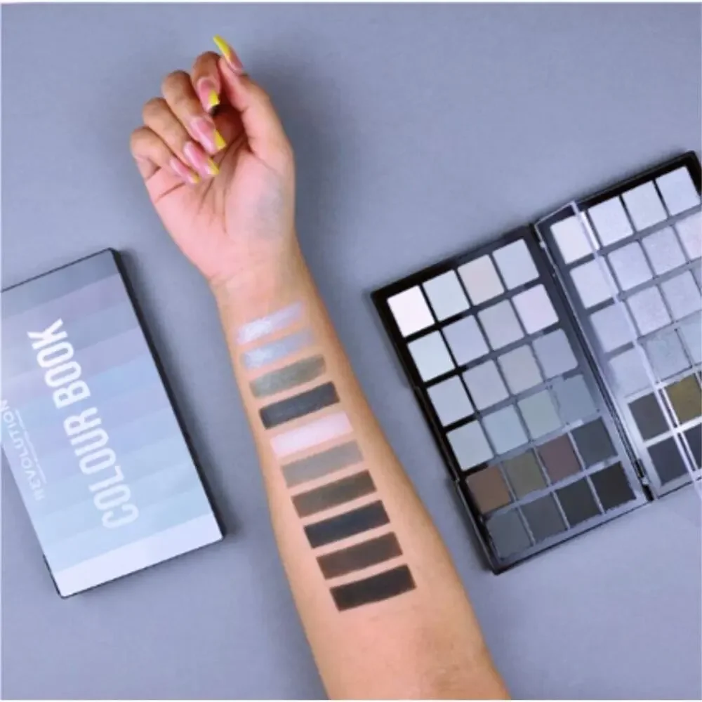 Revolution Colour Book CB 01 Shadow Palette, 48 Shades Eyeshadow Matte & Shimmer